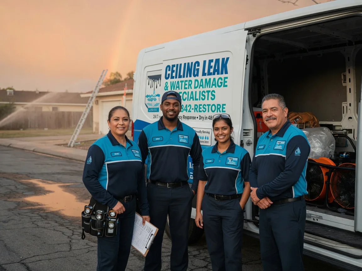 Ceiling Leak Cleanup company in Wheelock, TX